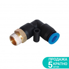 Фото - Штуцер цанговий (кутовий) Ø12мм МТ 1/4" SIGMA (7027211) Штуцер цанговий (кутовий) Ø12мм МТ 1/4" SIGMA (7027211)