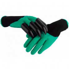 Садові рукавички Garden Glove 4505 One Size 24х12 см Зелений (SK001584)