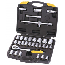 Набор насадок торцевых MASTERTOOL PROFI CrV 1/2" 8-32 мм 32 шт (78-4032)