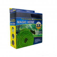 Шланг садовый поливочный с распылителем MAGIC HOSE 87533 15 м Зеленый (hub_go6fgq) Киев