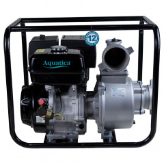 Мотопомпа 13л.с. Hmax 23м Qmax 120м³/ч (4-х тактный) AQUATICA (772533) Ивано-Франковск