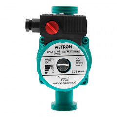 Насос циркуляційний 100Вт Hmax 6м Qmax 50л/хв Ø1½ 180мм Ø1 WETRON (774332) Черкаси