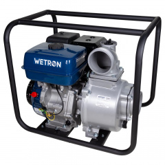 Мотопомпа 9л.с. Hmax 26м Qmax 110м³/год (4-х тактний) WETRON (772553) Черкаси