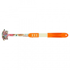 Мотика комбінована плоска + 3-х зубна (orange) (TPR) FLORA (5043054) Київ