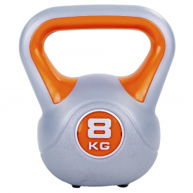 Гиря пластиковая Zelart TA-5734-8 8кг Оранжевый