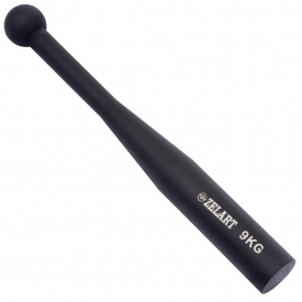 Бита стальная для функциональных тренировок (1шт) Zelart TA-0923-9 9кг STEEL CLUBBELL