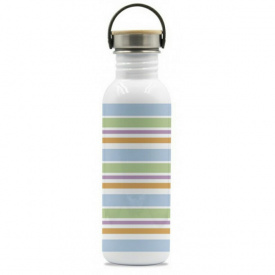 Бутылка для воды Laken Basic Steel Bamboo Drinklife 0,75 Bands (1004-DLBSB7BA)