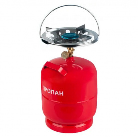 Газовый баллон туристический Турист с горелкой 8L Red (3_02878)
