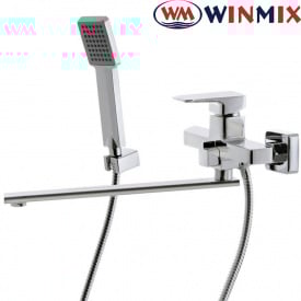 Змішувач для ванни Winmix Premiun Kvadro EURO (Chr-006), Польща