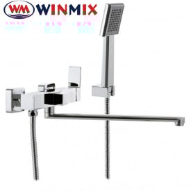 Змішувач для ванни довгий ніс Winmix Premium Franco (Chr-006), Польща