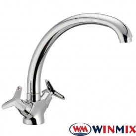 Змішувач для кухні Winmix Premium Vesta (Chr-273) на гайці