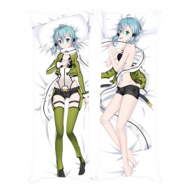 Подушка Обнимашка Bioworld Дакимакура Асада Сино Мастер меча Онлайн 150х50см (19393)