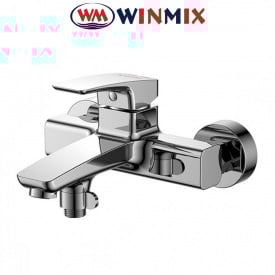 Змішувач для ванни короткий ніс Winmix Premium Patrick Euro (Chr-009), Польща