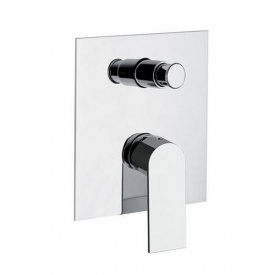 Смеситель для душа/ванны скрытого монтажа Mariani Avenue, на 2 потребителя, встроенная часть в комплекте, хром (173AV)