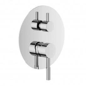 CRUZE змішувач для ванни прихованого монтажу, cromo