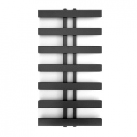 Водяна рушникосушка Genesis Aqua Symmetry 120x50 чорна