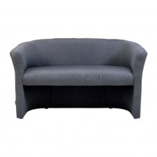 Диван Бум-Кабаре Richman 130х65 см двойка в ткани серого цвета