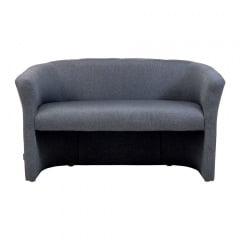 Диван Бум-Кабаре Richman 130х65 см двойка в ткани серого цвета Коломия