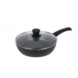 Сковорода с крышкой глубокая d-26 см алюминий с антипригарным покрытием Ringel Koriander 1107-26RG