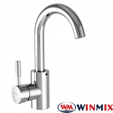 Смеситель для умывальника WINMIX Sus-011B, Польша (хромированный, нержавеющая сталь)