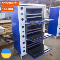 Шкаф жарочный электрический ШЖЭ-3-GN1/1 стандарт трехсекционный Стандарт Чернигов