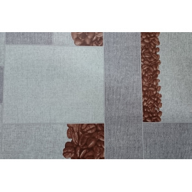 Обои на бумажной основе влагостойкие Шарм 106-06 Кофе серо-фиолетовые (0,53х10м.)