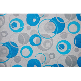 Обои на бумажной основе простые Шарм 109-04 Аврора серо-голубые (0,53х10м.)