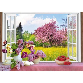 Фотообои Ролес Сиреневый рассвет (8лист) 140х196