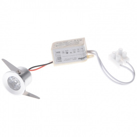 Точечный светильник Brille 1W LED-02 Серебристый 176431