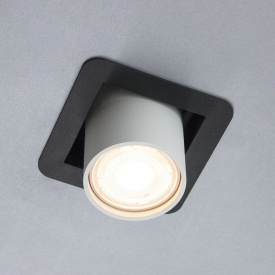 Точечный светильник GOGGLES 1 BK/WH Imperium Light 27614.05.01