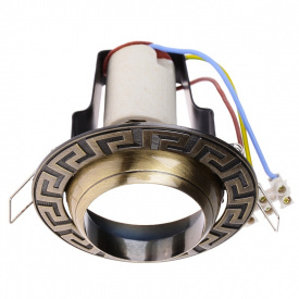 Поворотный точечный светильник Brille 60W RO-50 Золотистый 161303