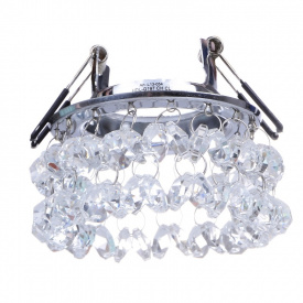 Декоративный точечный светильник Brille HDL-G197 Бесцветный L13-054