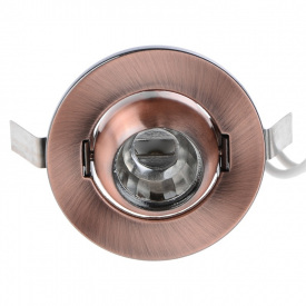 Маленький точечный светильник Brille 20W HDL-DJ 12 Медь 163033