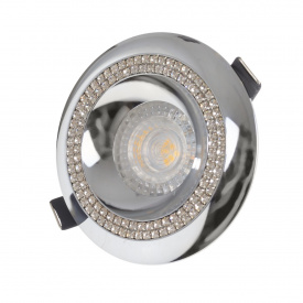 Точечный светильник Brille 40W HDL-G277 Хром 36-268