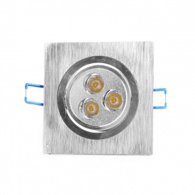 Точечный светильник Brille 3W LED-104 Серый 176473