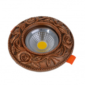 Точечный светильник Brille LED 3W HDL-M39 Латунь 36-332