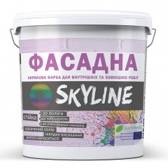 Краска фасадная на акриловой основе SkyLine 7 кг Белый Киев