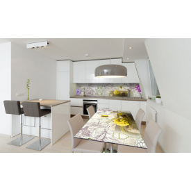 Наклейка на стіл Zatarga Вино і Париж 600х1200мм (Z180149st)