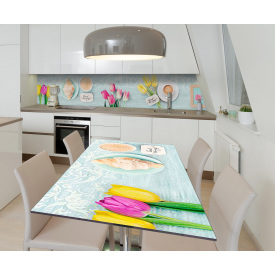 Наклейка вінілова на стіл Zatarga  "З доброго ранку" 650х1200 мм (Z181388/1st)