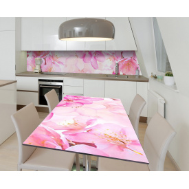 Наклейка 3Д виниловая на стол Zatarga «Божественная сакура» 600х1200 мм (Z184387st)