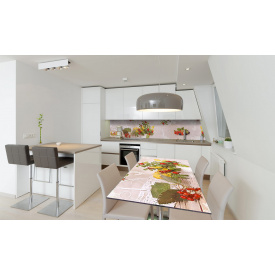 Наклейка вінілова на стіл Zatarga «Осінні Ягоди» 650х1200 мм Z180823/1st