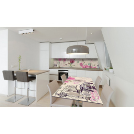 Наклейка вінілова на стіл Zatarga «Роза Гламур» 650х1200 мм Z180762/1st