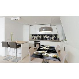 Наклейка вінілова на стіл Zatarga «Гілки Орхідей» 600х1200 мм Z180667st