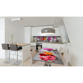 Наклейка вінілова на стіл Zatarga «Ранкові Гербери» 650х1200 мм Z180804/1st