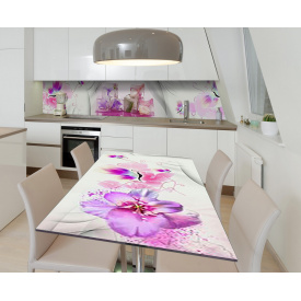 Наклейка 3Д виниловая на стол Zatarga «Застывшая радость» 600х1200 мм (Z184425st)