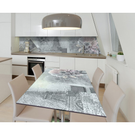 Наклейка 3Д виниловая на стол Zatarga «Путешествие архитектора» 650х1200 мм (Z184178/1st)