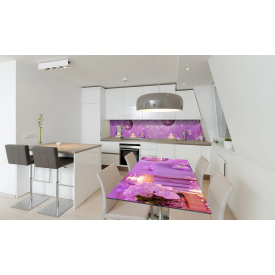 Наклейка вінілова на стіл Zatarga «Бліки» 650х1200 мм Z180788/1st