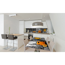 Наклейка вінілова на стіл Zatarga «Жовтий Кеб» 650х1200 мм Z180452/1st