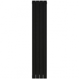 Алюминиевый радиатор Nova Florida LEDRO S/90 4 секции 2000 мм Black Coffee