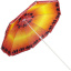 Пляжный зонт с наклоном Umbrella Anti-UV от УФ излучения Ø200 см красный 127-12527283 Кобижча